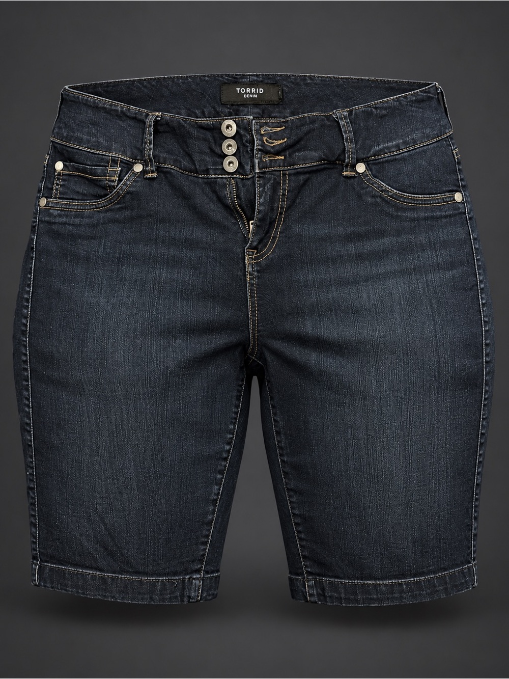 Torrid Denim Bermuda Shorts Size 16